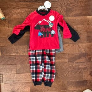 Three piece pajama set